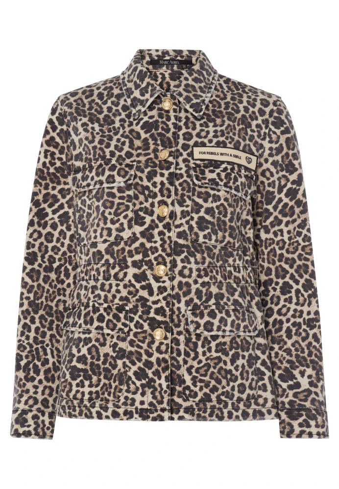 Marc Aurel bunda s leopardím potiskem