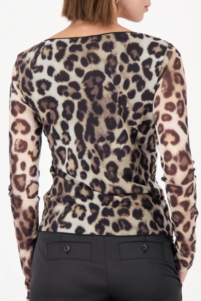 Monari dámská halenka s leopardím vzorem