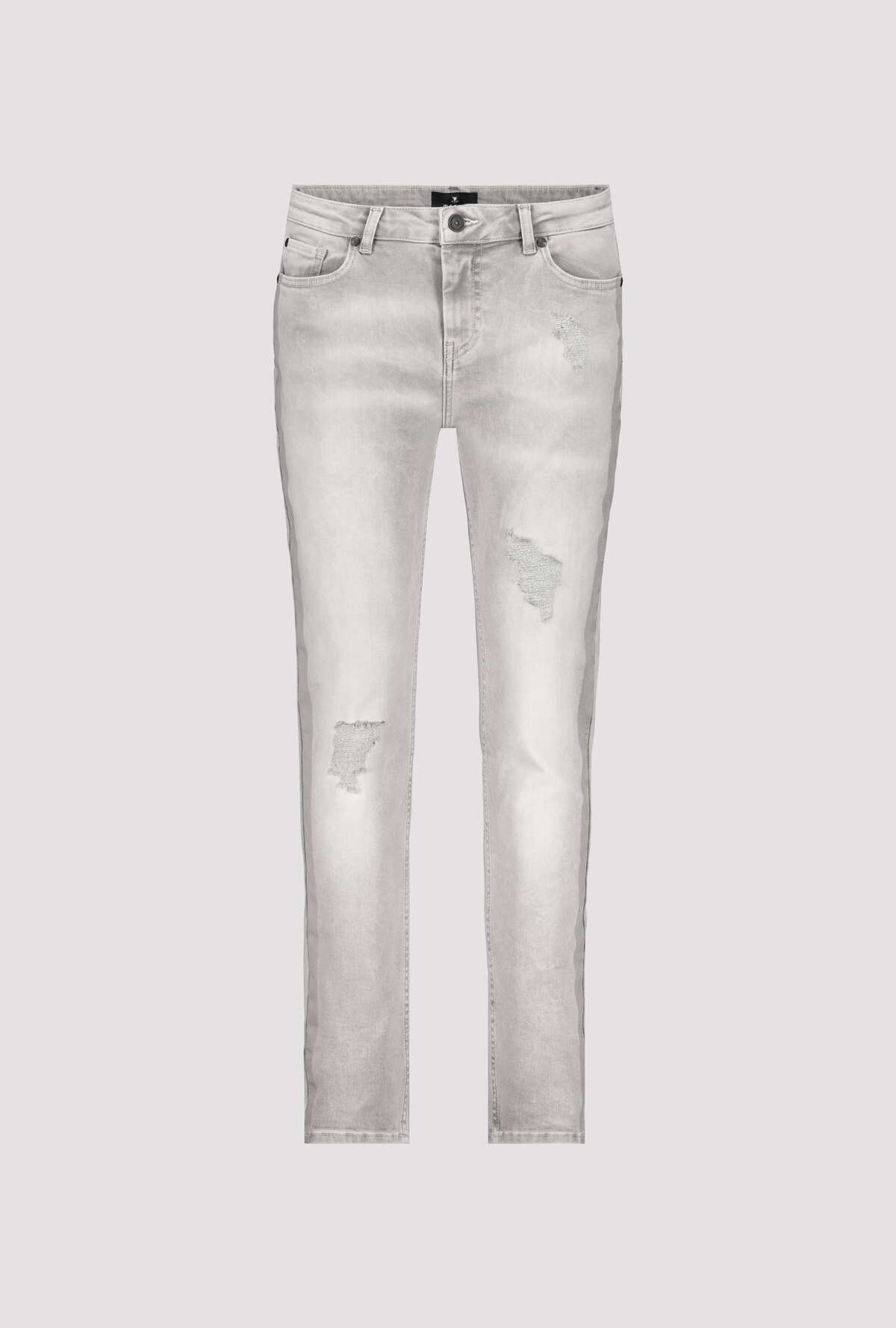 Monari moderní dámské džíny skinny šedé