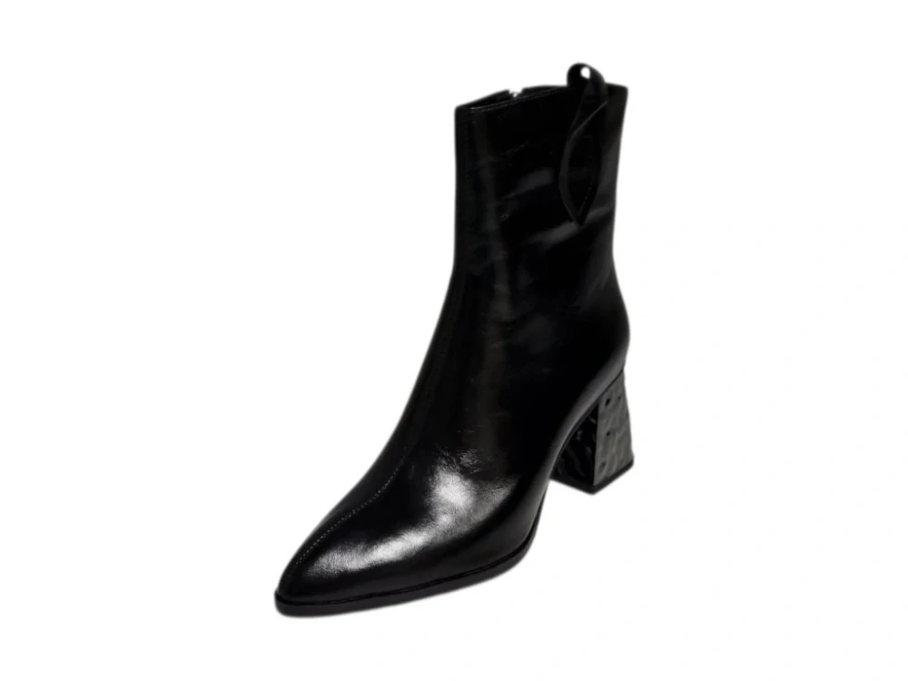 Urban Ladies stylové černé kotníkové boty