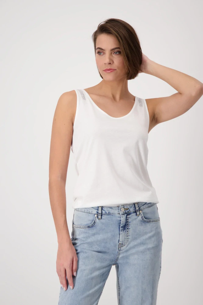 Monari basic top se zdobením