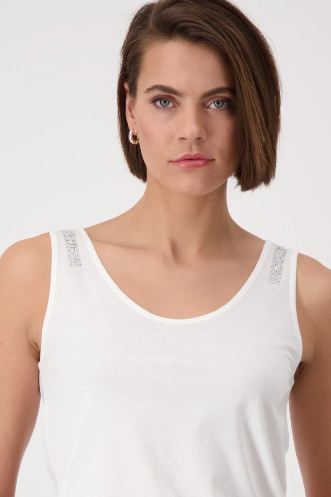 Monari basic top se zdobením