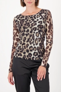 Monari dámská halenka s leopardím vzorem