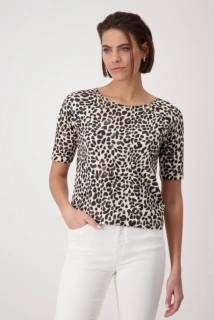 Monari tričko s leopardím vzorem